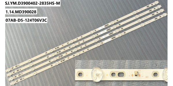 1.14.MD390028, SJ.YM.D3900402-2835HS-M, YUMATU 40 INCH, YUMATU 39 INCH Tv Led bar